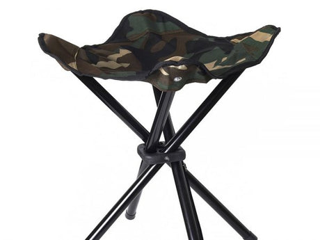 Tabouret pliable à équipement furtif avec 4 jambes