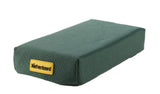 NV seat cushion on carrier dark green