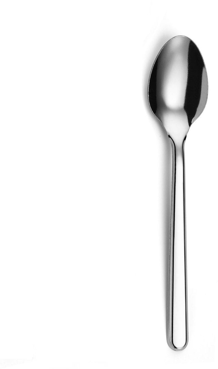 Amefa cuillère à café inox 20 parts feuilles | 6 pièces