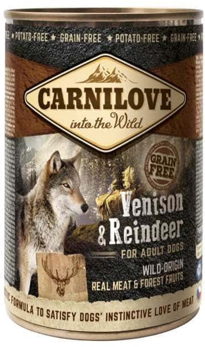 Carnilove chien renne en conserve