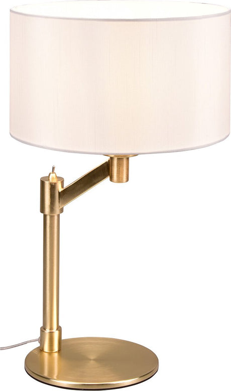 Lampe de table Trio Cassio - laiton mat - excl. 1x E27 - max. 60W