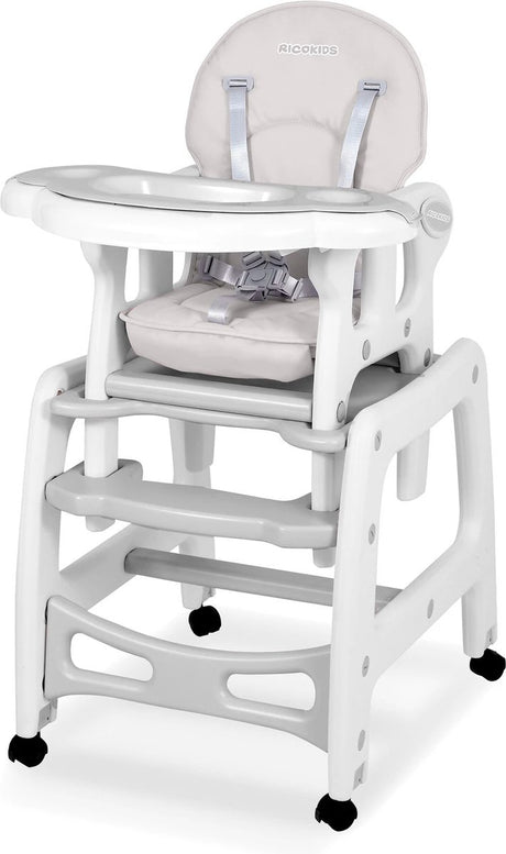 Fauteuil d'allaitement Ricokids sinco 5 en 1, gris