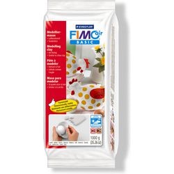 Fimo staedtler air basic pâte à modeler 8101 1000 gr blanc