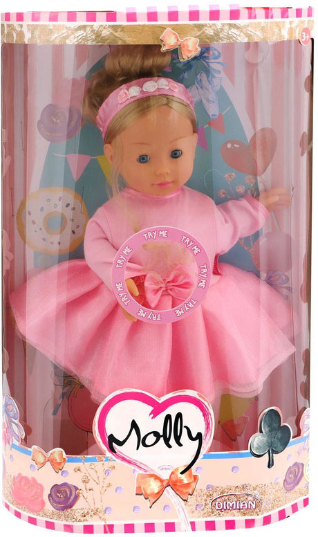 Dancing pop molly 40 cm avec 3 chansons