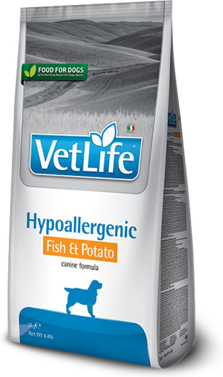 Farmina vetlife pomme de terre au poisson hypoallergénique - nourriture pour chien - 2 kg