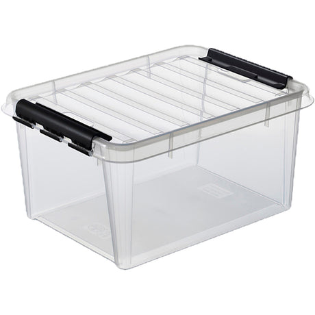 Boîte de rangement avec couvercle, dimensions 50x39x26 cm, 32 l, 1 pièce