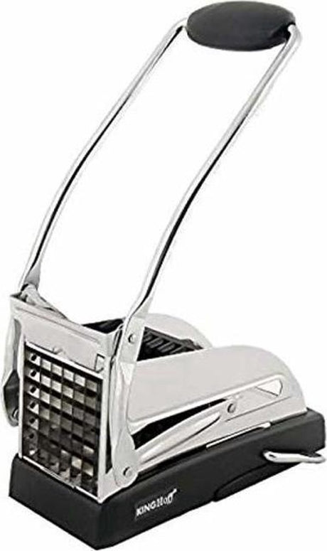 Kinghoff 1207 - coupe-frites - 2 tailles - 13 x 27 x 9 cm - acier inoxydable