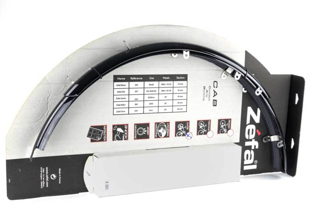 Zefal jeu d'ailes 26 zef cab atb pvc noir
