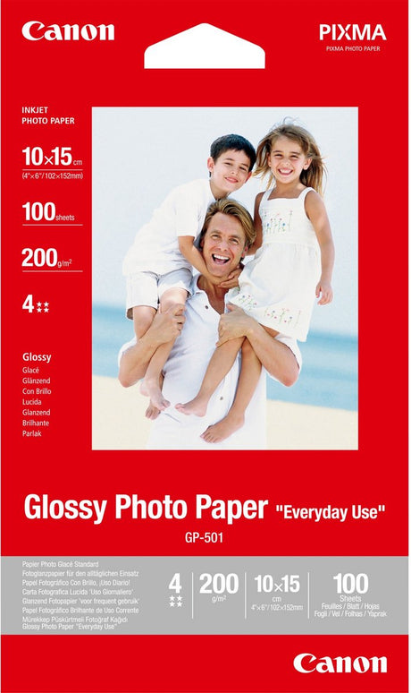 Canon gp-501 - papier photo - 10 x 15 cm - 100 feuilles