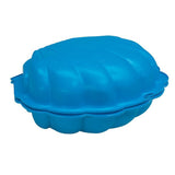 Sandbox avec coque de couvercle 102 x 88 x 20 cm bleu