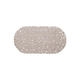 Wicotex tapis de bain pierres antidérapantes 68x35cm taupe