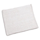 WICOTEX Classic Braid Bidet Mat 50x60 cm White