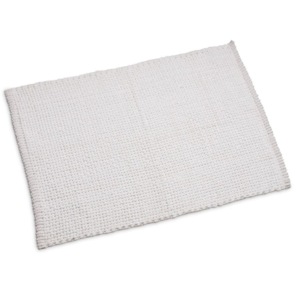 Wicotex Anti-Schlupf-Badematte 60x90 cm Weiß