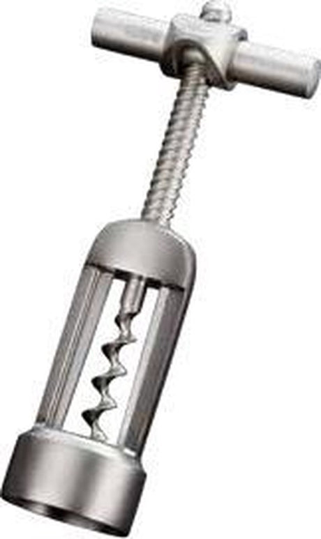 Tire-bouchon Westmark, tire-bouchon à ailettes avec coupe-bouchon, édition Monopol, fonte d'acier zinc, barolo, brillant satiné, 62603380