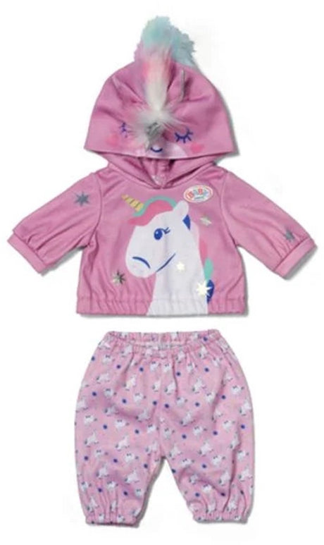 Tenue bébé né licorne 43 cm | 2 pièces