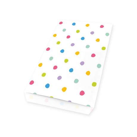 Paperdreams party gift bags - party dots - papier 23x16,5cm set a 6st