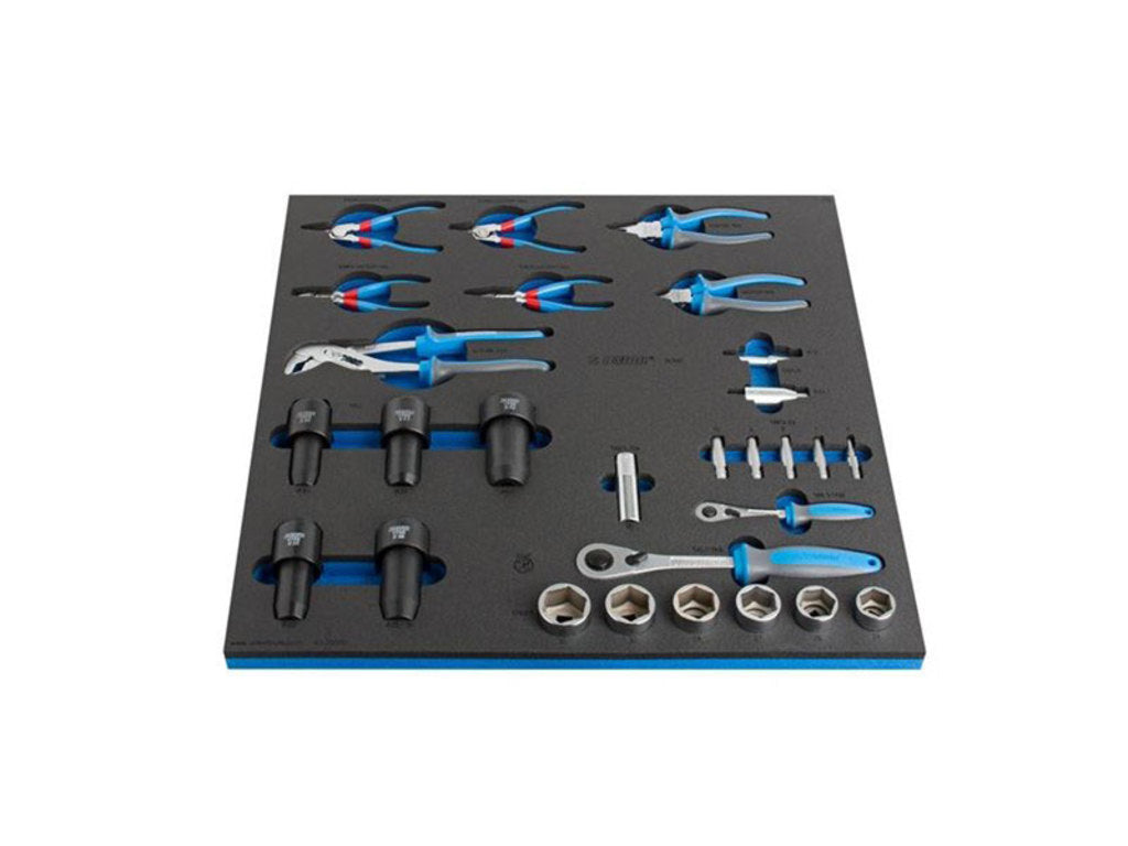 Établi d'incrustation d'outils Unior