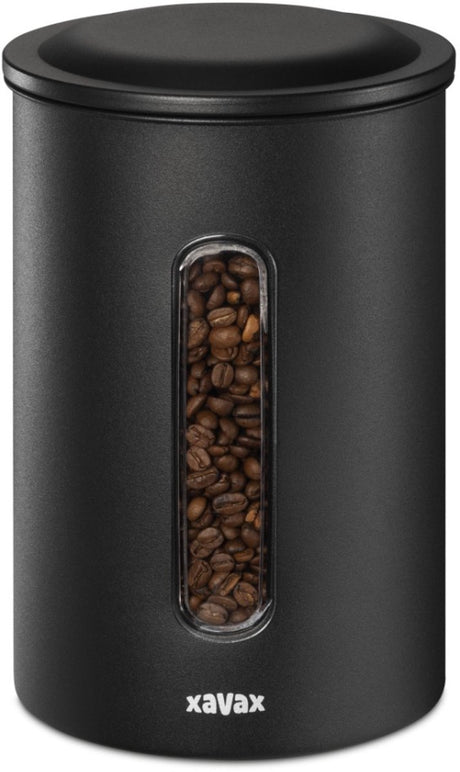 Boîte à café Xavax pour 1,3 kg en grains ou 1,5 kg de poudre hermétique aromatight noir