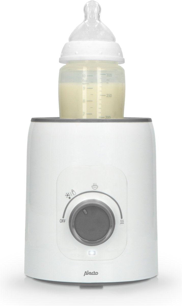 Alecto bw600 - chauffe-biberon à chauffage rapide (210w) - blanc