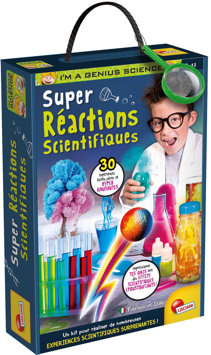 Lisciani je suis un laboratoire de génie super réactions fr