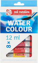 Ensemble de peinture aquarelle Talens art création 8x12ml