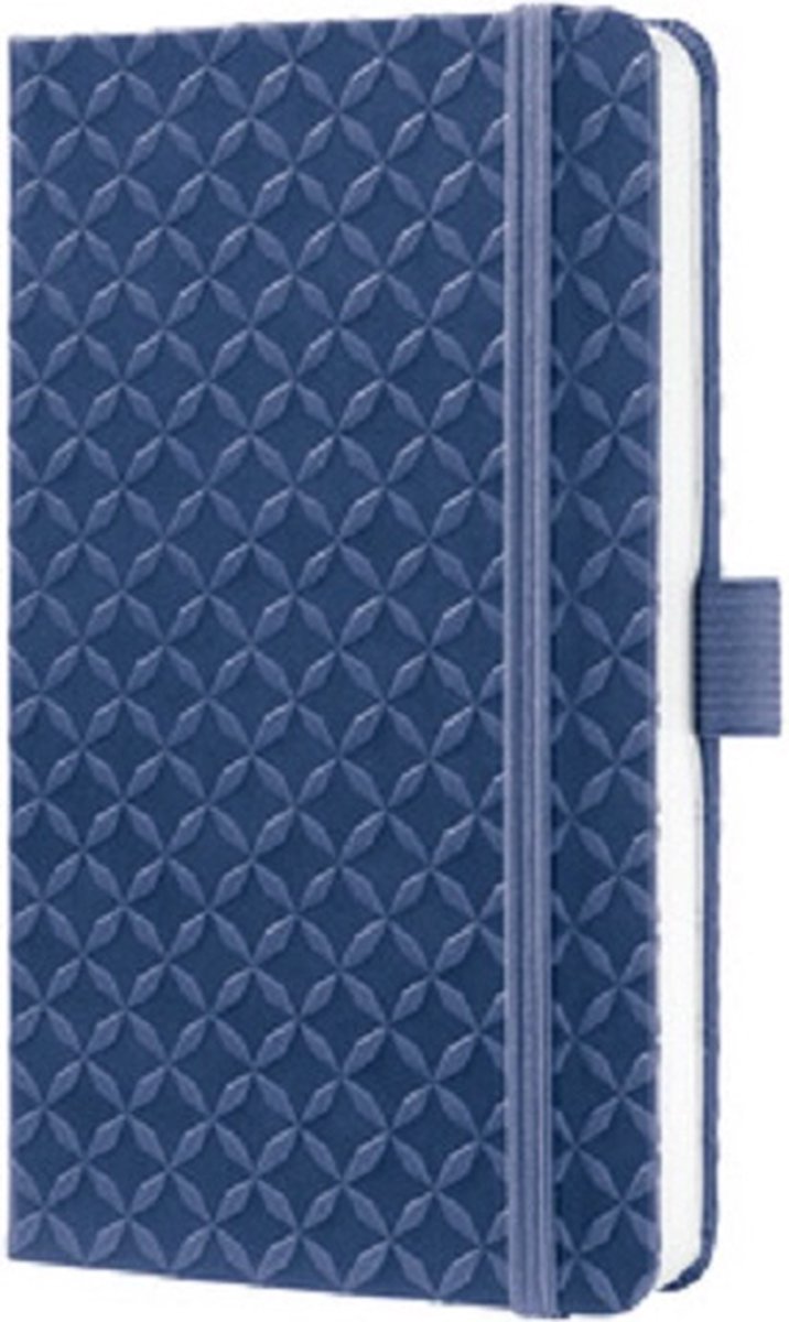 Sigel - carnet - jolie flair - a5 - couverture rigide - 174 pages - ligne - papier 80 grammes - bleu indigo - si-jn101