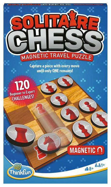 Puzzle de voyage magnétique d'échecs solitaire Ravensburger
