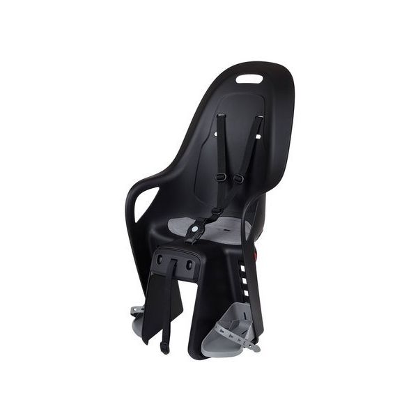 Siège enfant Polisport derrière Koari CFS - montage sur support - gris noir