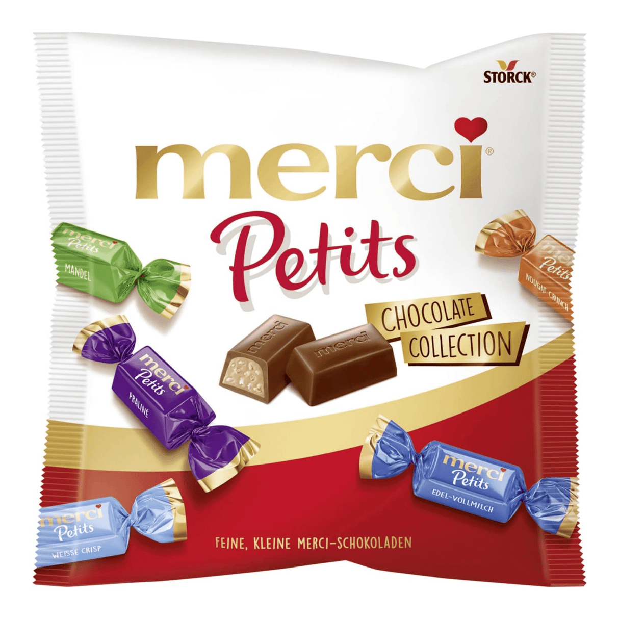 Collection de chocolats Merci petits (12x 125gr)