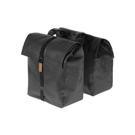 Basil Urban Dry Double Bicycle Sac, étanche, 50L, Matt Black