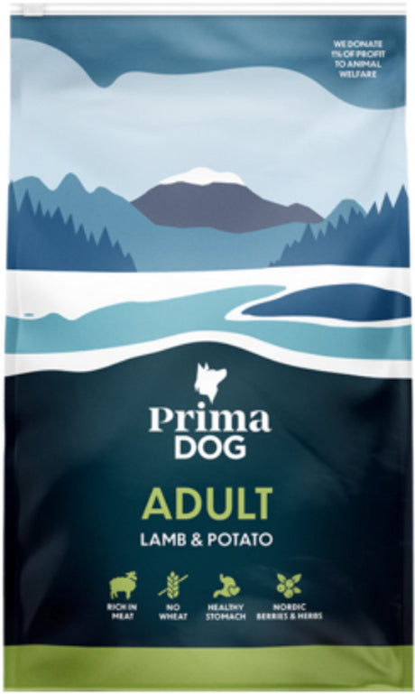 Primadog nourriture pour chien adulte agneau pomme de terre - 3 kilos