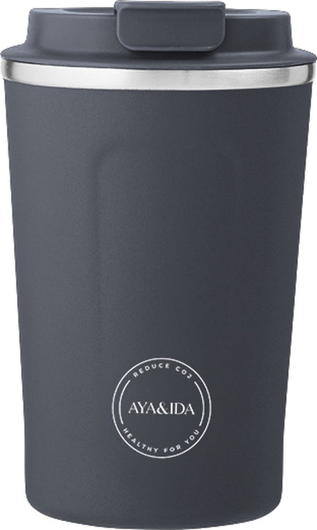 Aya ida aya ida - cup2go - tasse thermos - tasse à café - café à emporter - tasse de voyage - à emporter avec soi - 380ml - bleu marine