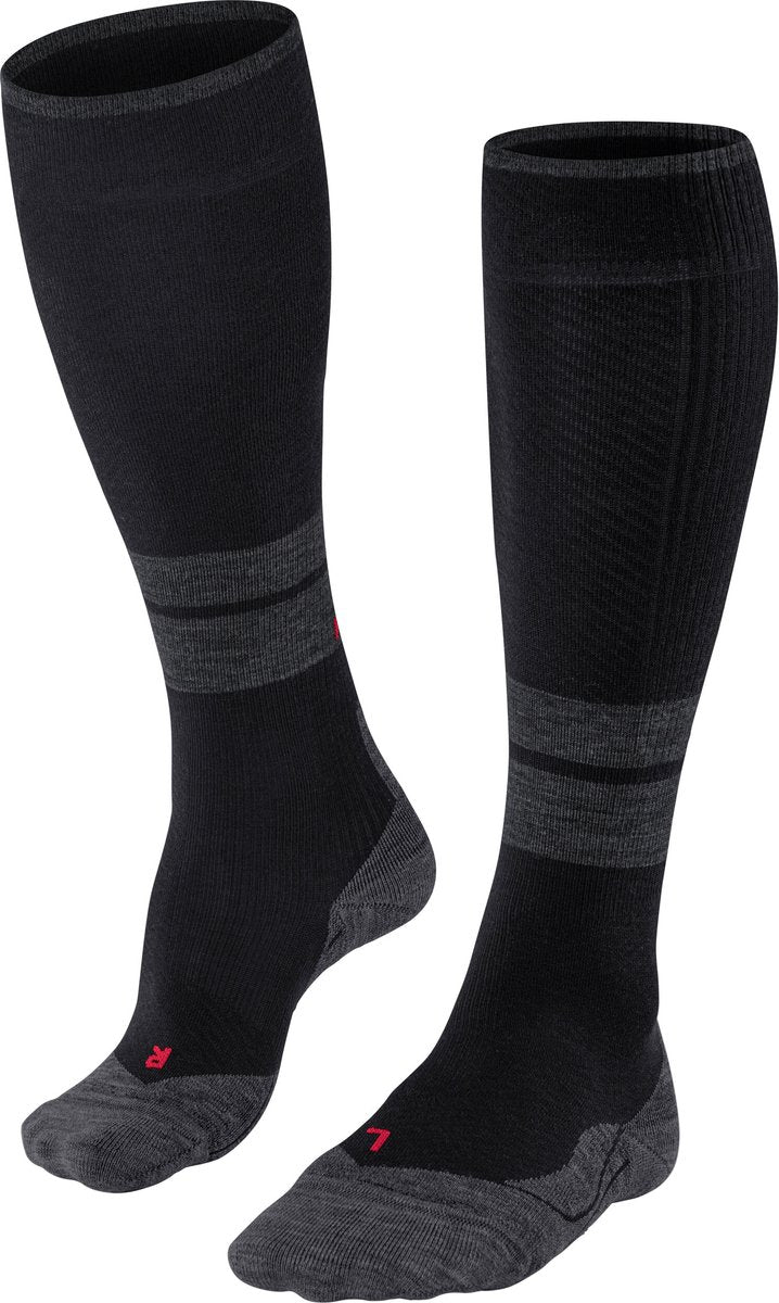 Falke tk energy avec compression laine matériau fonctionnel chaussettes de marche femme noir - taille 39-42 w2