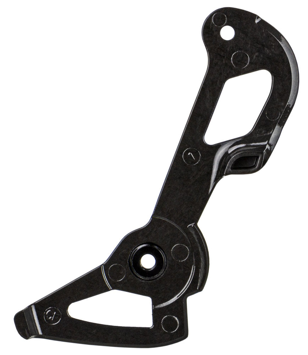 Plaque intérieure cage Sram cage intérieure carbone rouge etap axs