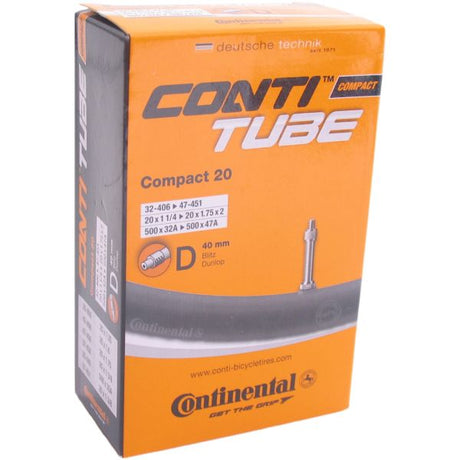 Tube intérieur continental DV7 compact 20 pouces 32 47406-451 dv 40 mm