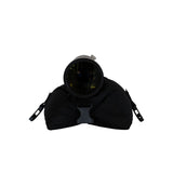 Pouf Buteo photo gear 1 modèle selle noir avec sangle de transport
