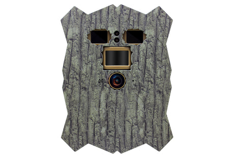 Caméra de faune solaire 4k wifi hibou à équipement furtif