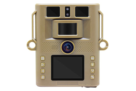 Caméra de faune solaire 4k wifi hibou à équipement furtif
