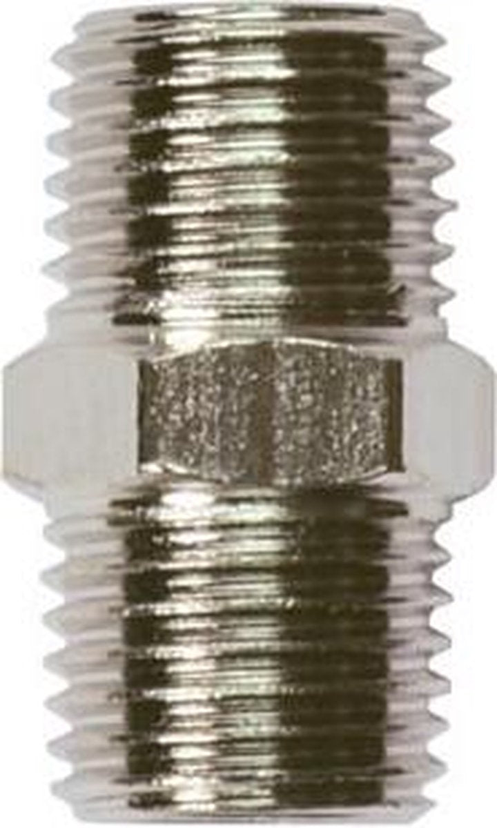 Raccord Stanley 2 x 1 4" filetage mâle, adapté aux systèmes d'air comprimé, tuyaux et raccords d'air, raccord pour 1 4 filetage femelle, acier