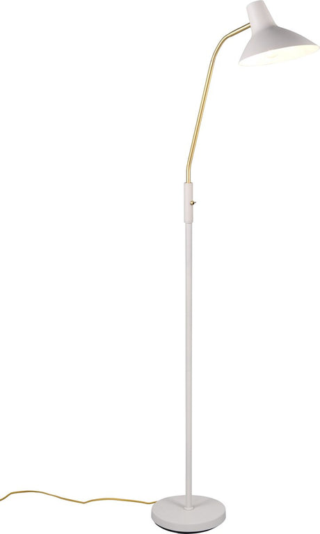 Trio traveller - lampadaire - gris chaud - excl. 1x e27 4 w - flexible