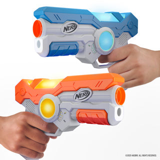 Hasbro nerf - arène d'opérations laser - pack valeur 2