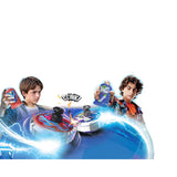 Silverlit spinner mad 2 pack de combat de luxe - 2 shakers, 2 toupies, 1 arène de combat