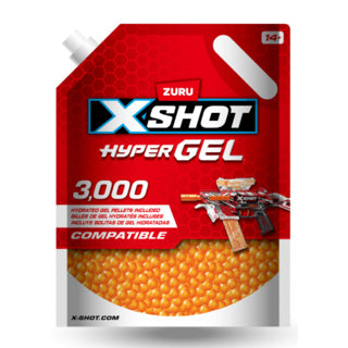 Recharge Zuru hyper gel gellet 3000 pièces
