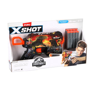 X-shot skins flux jurassique 8 fléchettes | 2 pièces