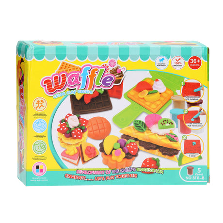 Gaufres en argile - 5 pots en argile