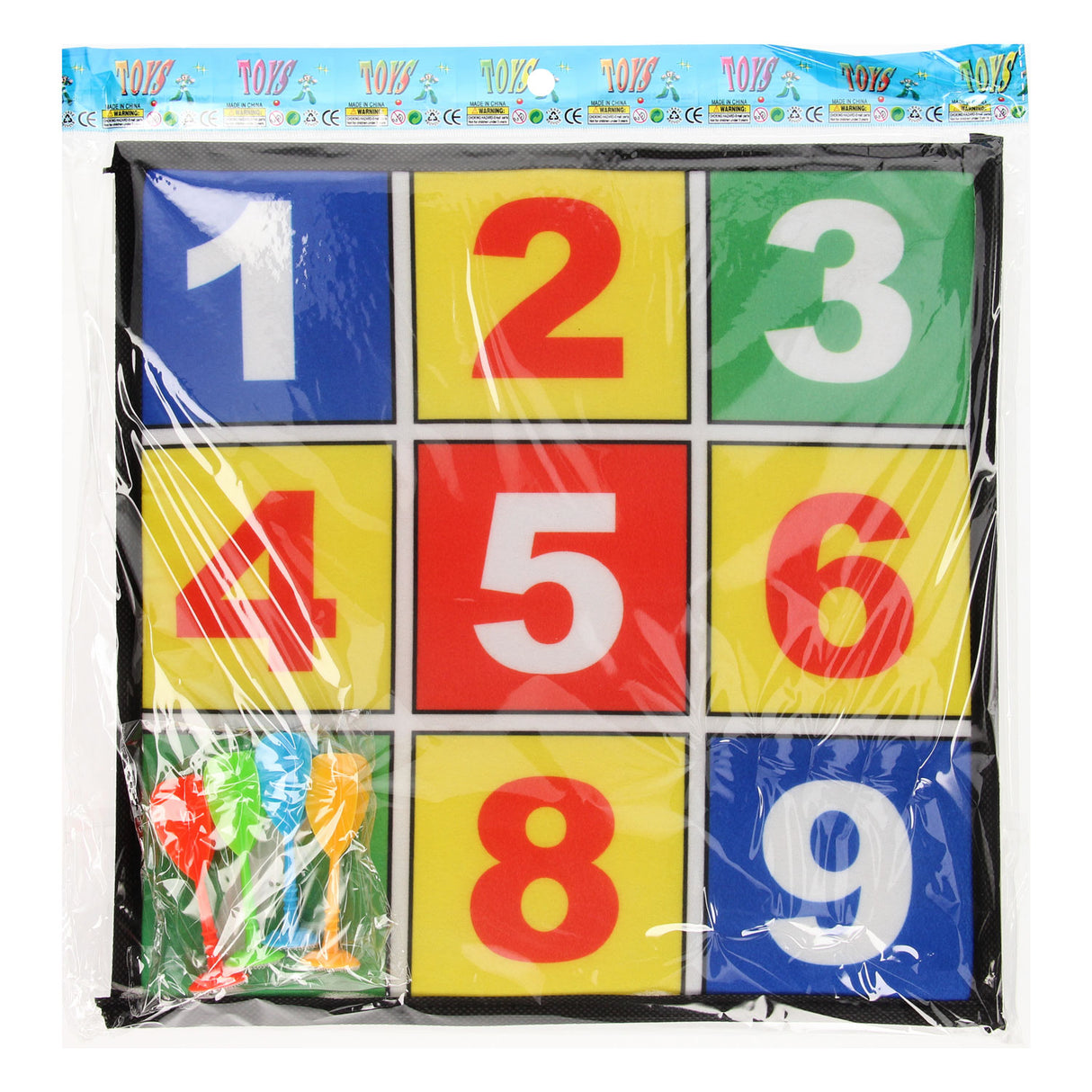 Numéros velcro du jeu de fléchettes
