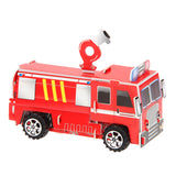 Truck del fuoco del puzzle 3D