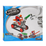 Jeu de construction d'excavatrice, 193 pcs.