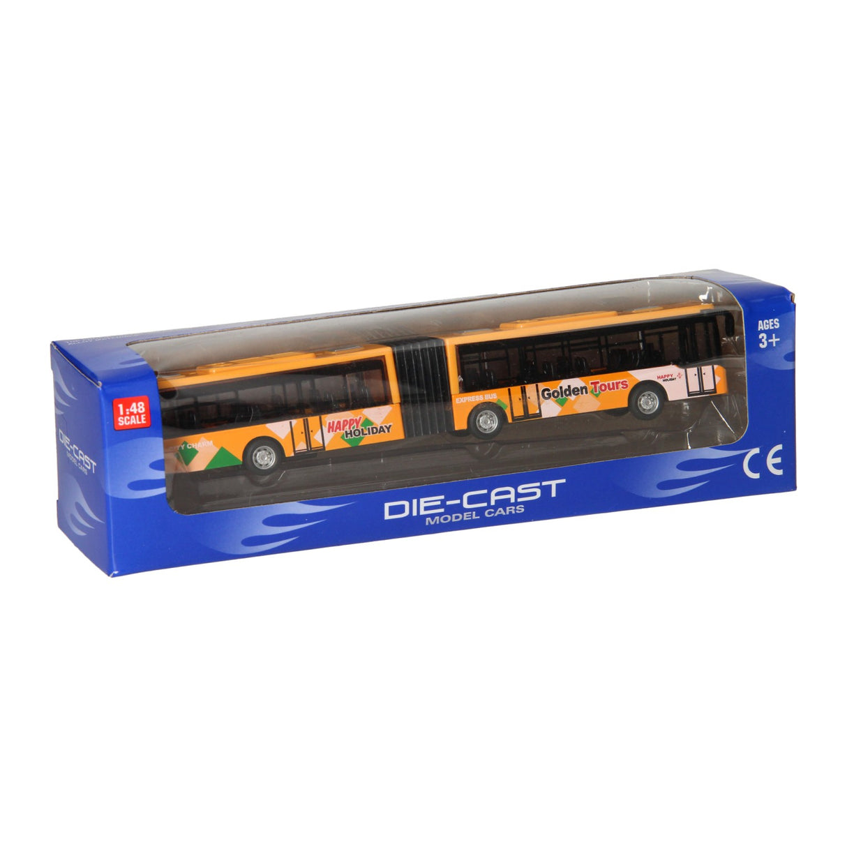 die-cast metalen trolleybus