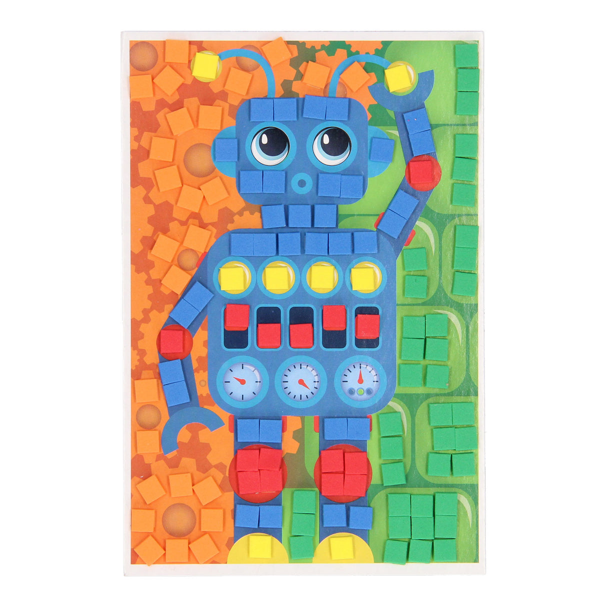 Fabriquez votre propre robot mosaïque